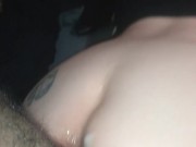 Stretched pussy Double penetration for redhead nympho bbw amateur interracial bbc backshots pov 12/16