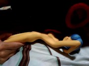 エヴァンゲリオン全裸綾波レイのフィギュアクンニ、足アナル舐め&ぶっかけオナニー - Screenshot 3 of 16 - Semen