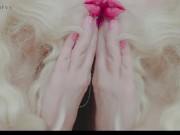 Lips, tits, and booty play in the mirror!  15/16