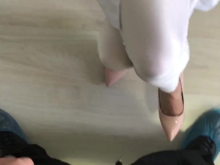 Female doctor exam penis