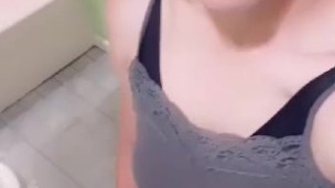 Tranny fucks fleshlight