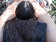 Секс на свежем воздухе больше вставляет, кончаю в рот, часть 2 - lesbian_illusion 15/16