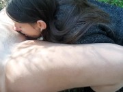 Секс на свежем воздухе больше вставляет, кончаю в рот, часть 2 - lesbian_illusion 8/16