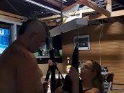 Fucking my wife in the swing