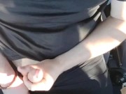 After the gym in parking lot (RISKY PUBLIC)