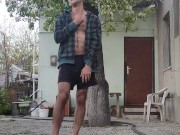 Under a flowering pear 14/16