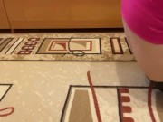 Petite girl works out 5/16