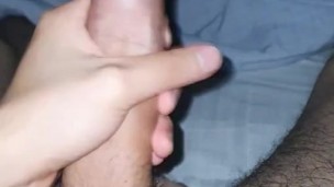 Cum shot ultil fuck a imaginary secretary 