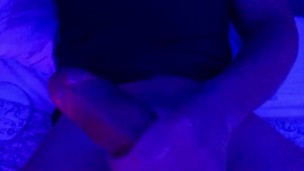 Playing with myself with my huge cock