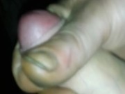 Morning Handjob close-up stroke "live play"
