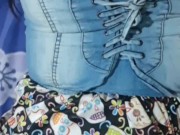 I fucked babysitter, she asks me for cum inside, 12/16