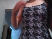 PinkMoonLust Strips Down Bathing suit Swimsuit Phat Ass Cellulite PAWG Exhibitionist Slut Flashes 5/16