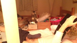 【Voyeurism】Amateur bisexual Korean Japanese college student!!!【Ass】【ANAL】【Masturbation!!!】