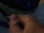 Jerkin off outside  - Screenshot 3 of 16 - White Guy