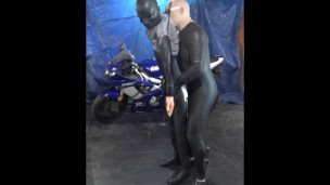 motorcycle in background fun with dummy part 2
