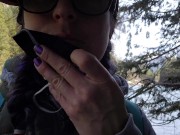 His Delicious Piss In My Mouth By The Lake 9/16