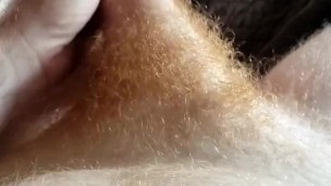 Hairy ginger morning jack off