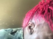 CarDate Fun With StacyRed!!!! Don’t try this at home he almost set my dreads on fire 😭😂 10/16