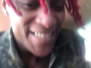 CarDate Fun With StacyRed!!!! Don’t try this at home he almost set my dreads on fire 😭😂 12/16