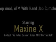 Asian Sensation Maxine X Butt Banged And Then Drains That Raging Dick! 1/16