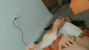 Teachers Pet Plays With Herself Until Orgasm When Boss Isn't Around