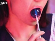 Japanese schoolgirl gets horny from lollipops and has a crazy orgasm - lizashultz 2/16