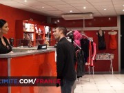 Intense sex with Gorgeous Cougar in the middle of a sex shop 3/16