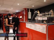 Intense sex with Gorgeous Cougar in the middle of a sex shop 5/16