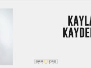 Brazzers - Busty Chick Lana Wolf Oils Her Big & Natural Boobs Up Before Playing With Her Toys 1/16