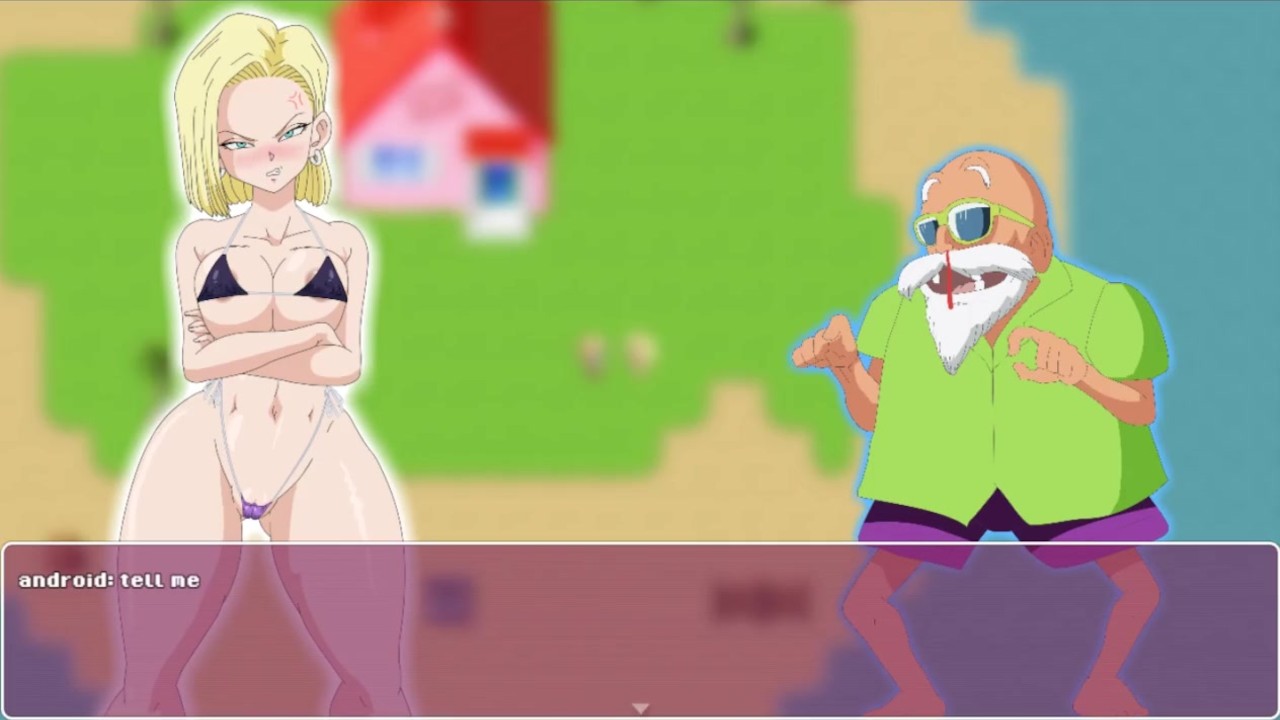 Android Quest For The Balls - Dragon Ball Part 6 - Master And Android 18 - Free Sex Video - RedTube
