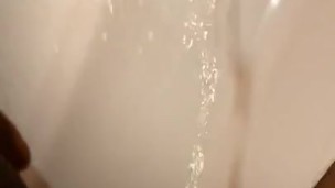 Ebony Gay Trans FTM Stud Pissing Hardcore with Huge transgender clitdick 