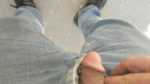 Parking lot pee
