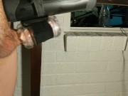 Fleshlight Launch under table handy