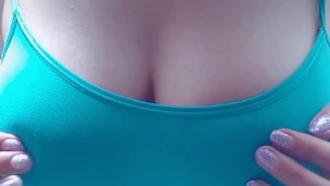 I love to play with my boobs