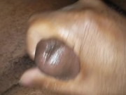 Bustin nut close to camera