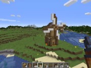How to easily build a Windmill in Minecraft (tutorial)