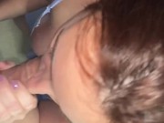 Slut Wife With Big Tits Sucks Strangers Cock While Hubby Is At Work - Annabelle Collins 11/16