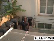 Brunette shares a BBC with her husband 2/16