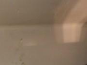 Bathroom Masterbation with Cumshot
