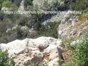 Секс с любовником у дороги с видом на море 16/16