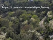 Секс с любовником у дороги с видом на море 3/16