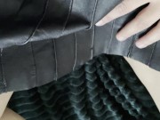 Big Hairy Clit Erection Under Leather Skirt - Screenshot 3 of 16 - Hairy
