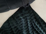 Big Hairy Clit Erection Under Leather Skirt - Screenshot 4 of 16 - Butt