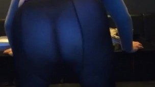 Japanese crossdresser's hip