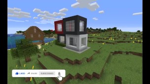 How to easily build a modern house in Minecraft (tutorial)