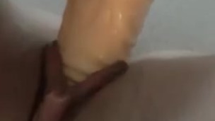 Dildo pleasure by my girlfriend