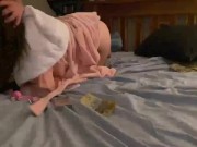 BEAUTIFUL BRUNETTE GAGGED AND FUCKED 10/16