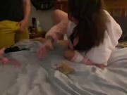 BEAUTIFUL BRUNETTE GAGGED AND FUCKED 5/16