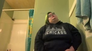 Vibrator and dildo sucking