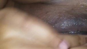Young soaking pussy getting teased